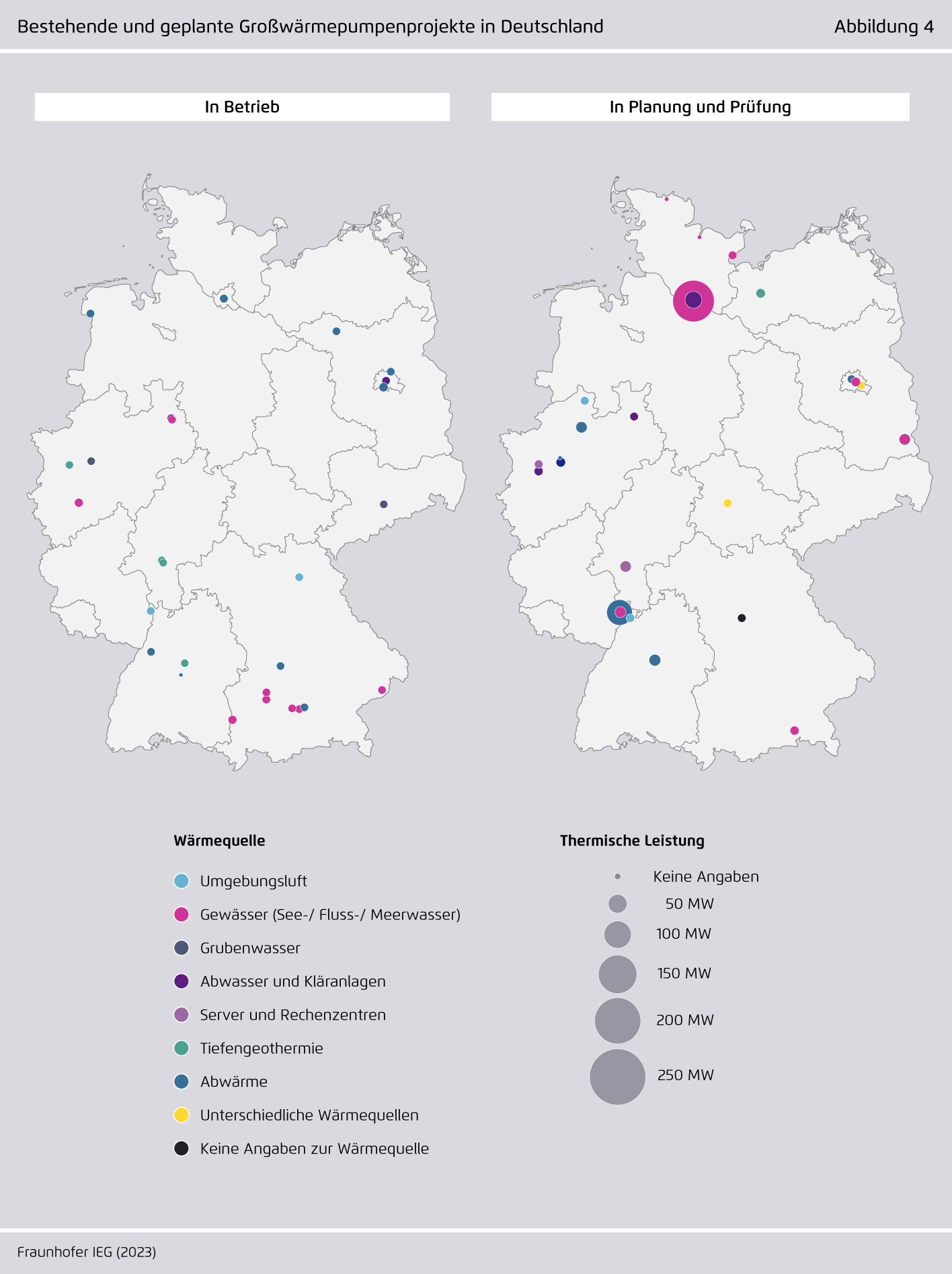 Preview for Bestehende und geplante Großwärmepumpenprojekte in Deutschland